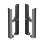 Milano Windsor - Pewter Floor-Mounting Feet for Traditional 2 Column Windsor Radiators