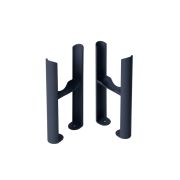 Milano Windsor - Floor-Mounting Feet for Traditional 3 Column Windsor Radiators- Choice of Classic Colours