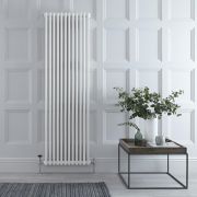 Milano Windsor - White Vertical Traditional Column Radiator - 1800mm x 560mm (Triple Column)