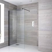Milano - 1950mm Wet Room Screen - Choice of Size and Finish