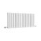 Milano Aruba - White Horizontal Designer Radiator - 400mm x 1000mm (Double Panel)