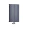 Milano Skye - Aluminium Anthracite Horizontal Designer Radiator - 600mm x 375mm (Single Panel)
