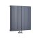 Milano Skye - Aluminium Anthracite Horizontal Designer Radiator - 600mm x 565mm (Single Panel)