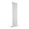 Milano Alpha - White Flat Panel Vertical Designer Radiator - 1600mm x 490mm (Single Panel)