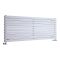 Milano Aruba - White Horizontal Designer Radiator - 590mm x 1600mm (Double Panel)