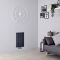 Milano Skye - Aluminium Anthracite Horizontal Designer Radiator - 600mm x 375mm (Single Panel)