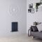 Milano Aruba Ayre - Aluminium Anthracite Horizontal Designer Radiator - 600mm x 410mm (Double Panel)