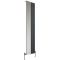 Milano Aris - Aluminium 1800mm Vertical Designer Radiator with Mirror - Choice of Size and Finish