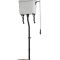 Milano Elizabeth - High Level Toilet Flush Kit - Black