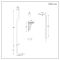 Milano Elizabeth - High Level Toilet Flush Kit - Black