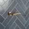 Milano Monet - Modern Toilet Roll Holder - Antique Brass