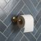 Milano Monet - Modern Toilet Roll Holder - Antique Brass