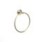 Milano Monet - Modern Towel Ring - Antique Brass