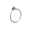 Milano Amara - Modern Towel Ring - Aged Bronze