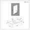 Milano - 340mm x 640mm Rectangular Shower Niche - Choice of Finish