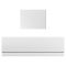 Milano Ballam - Modern Round Single Ended Standard Bath - Choice of Size and Panels