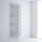 Milano Via - White Central Connection Bar on Bar Heated Towel Rail - 1823mm x 500mm