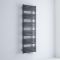 Milano Bow - Anthracite D-Bar Central Connection Heated Towel Rail - 1533mm x 500mm