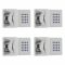 Milano Arvo - Chrome Thermostatic Shower with Recessed Shower Head and Body Jets (2 Outlet)