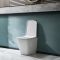 Milano Longton - Modern Back to Wall Toilet with Soft Close Seat