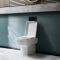 Milano Elswick - Modern Square Back to Wall Toilet with Soft Close Seat