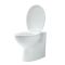 Milano Newby - White Modern Back To Wall Toilet with Soft Close Seat