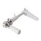 Milano Elizabeth - Traditional Ceramic Flush Lever - Chrome/White