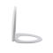 Milano Altham - White Soft Close Quick Release Top Fix Toilet Seat