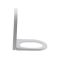 Milano Rivington - White Soft Close Quick Release Top Fix Toilet Seat