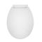 Milano Legend - White Traditional Soft Close Toilet Seat