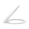 Milano Legend - White Traditional Soft Close Toilet Seat