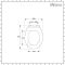 Milano Legend - White Traditional Soft Close Toilet Seat