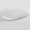Milano Ballam - White Soft Close Quick Release Top Fix Toilet Seat