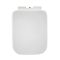 Milano Hatton - Close Coupled White Soft Close Quick Release Top Fix Toilet Seat