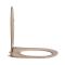 Milano Elements - Sand Soft Close Quick Release Top Fix Toilet Seat