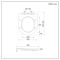 Milano Elements - Pebble Soft Close Quick Release Top Fix Toilet Seat