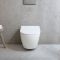 Milano Elements - Modern Wall Hung Toilet with Soft Close Seat - Choice of Finish