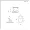 Milano Elements - Modern Wall Hung Toilet with Soft Close Seat - Choice of Finish