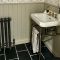 Milano Elizabeth - Traditional 3 Tap-Hole Crosshead Basin Mixer Tap - Chrome and Black