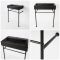 750x420 Ceramic Basin with Washstand - Black