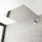 Milano Arvo - Chrome Thermostatic Shower with 300mm Shower Head, Hand Shower and Riser Rail (2 Outlet)