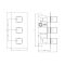 Milano Arvo - Chrome Thermostatic Shower with Shower Head and Hand Shower (2 Outlet)