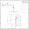 Milano Mirage - Chrome Thermostatic Shower with Diverter, Shower Head, Hand Shower and Body Jets (3 Outlet)