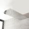 Milano Mirage - Chrome Thermostatic Shower with Diverter, Slim Shower Head and Hand Shower (2 Outlet)