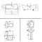 Milano - Traditional Bathroom Suite with Freestanding Bath, Close Coupled Toilet, Pedestal Basin and Taps