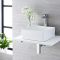 360mm Square Ceramic Counter Top Basin