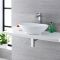 520x320mm Oval Ceramic Counter Top Basin