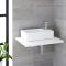 450x250 Ceramic Wall Hung Counter Top Basin