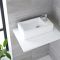 450x250 Ceramic Wall Hung Counter Top Basin