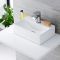 360x250mm Ceramic Wall Hung Counter Top Basin